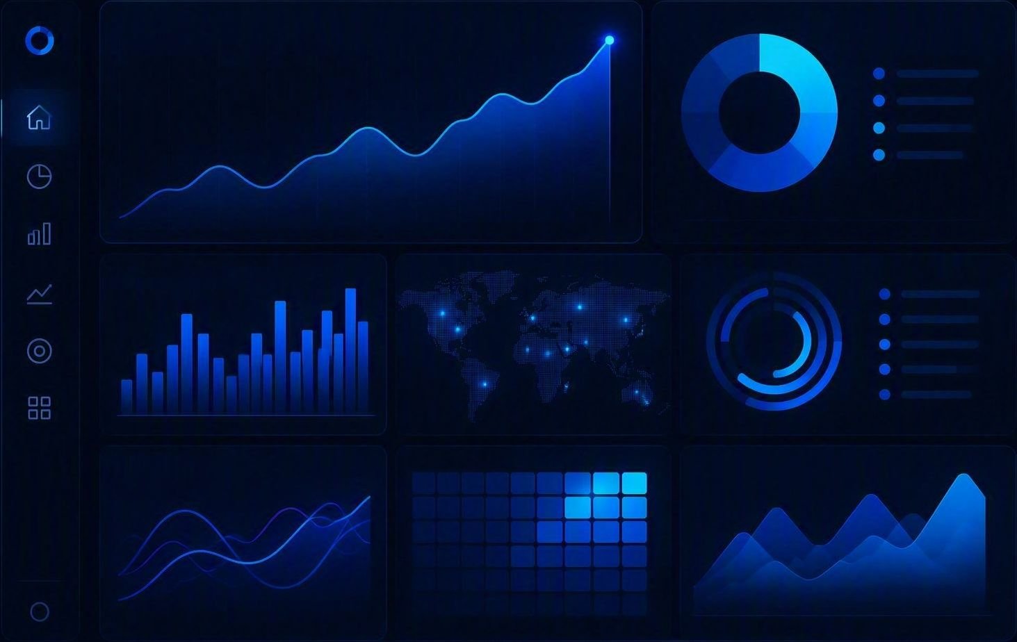 Live data dashboard